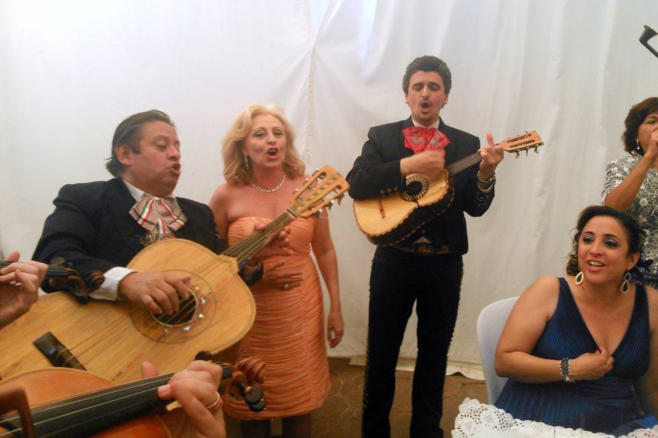 Mariachis en Cáceres mayo 2014