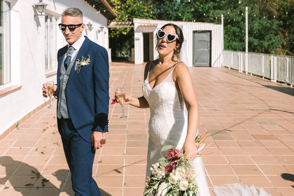 Entrada de marido y mujer