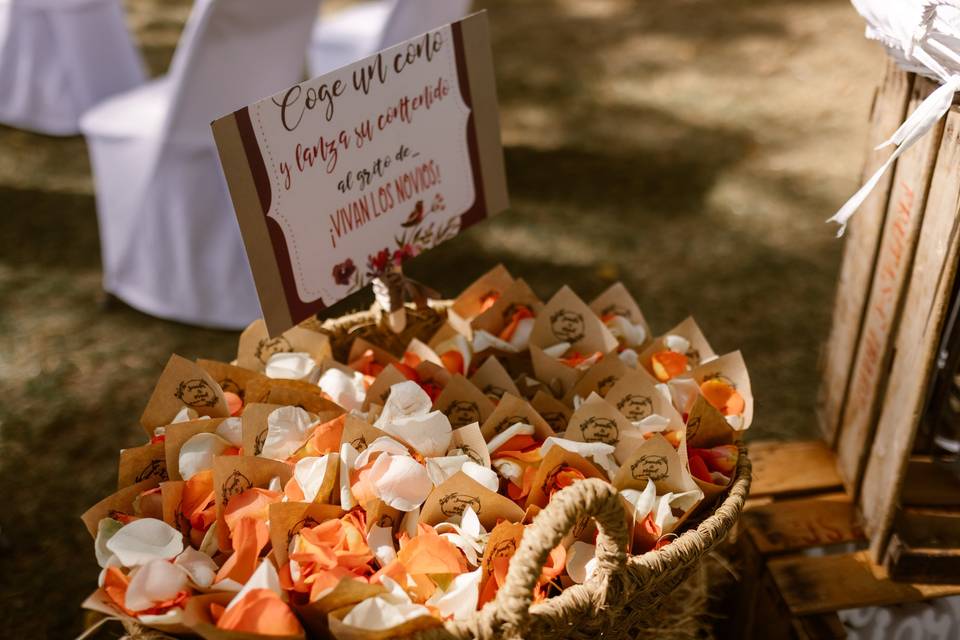 Detalles ceremonia