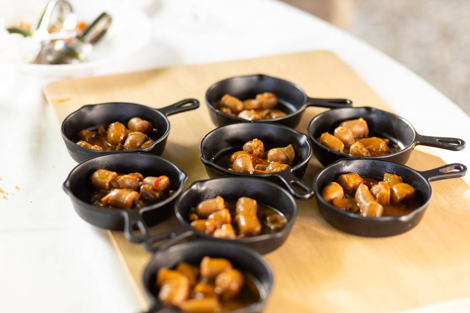 Aperitivos calientes