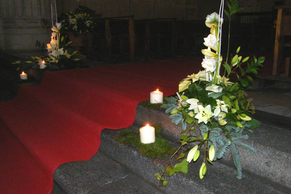 Decoración entrada Iglesia