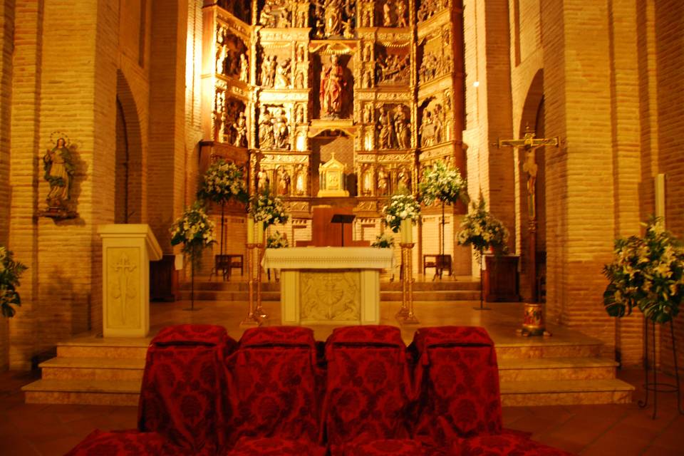 Ornamentación del altar