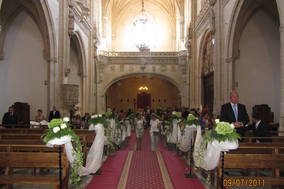 Decoración Iglesia San Juan de los Reyes Toledo