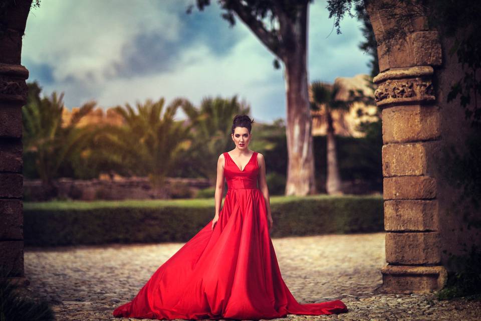 Vestido rojo