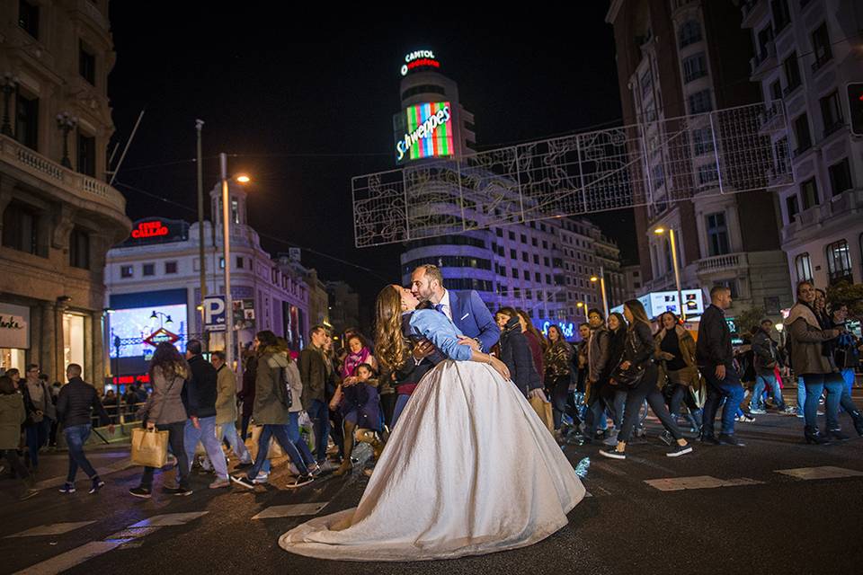 Postboda en Madrid