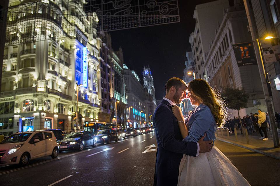 Postboda en Madrid