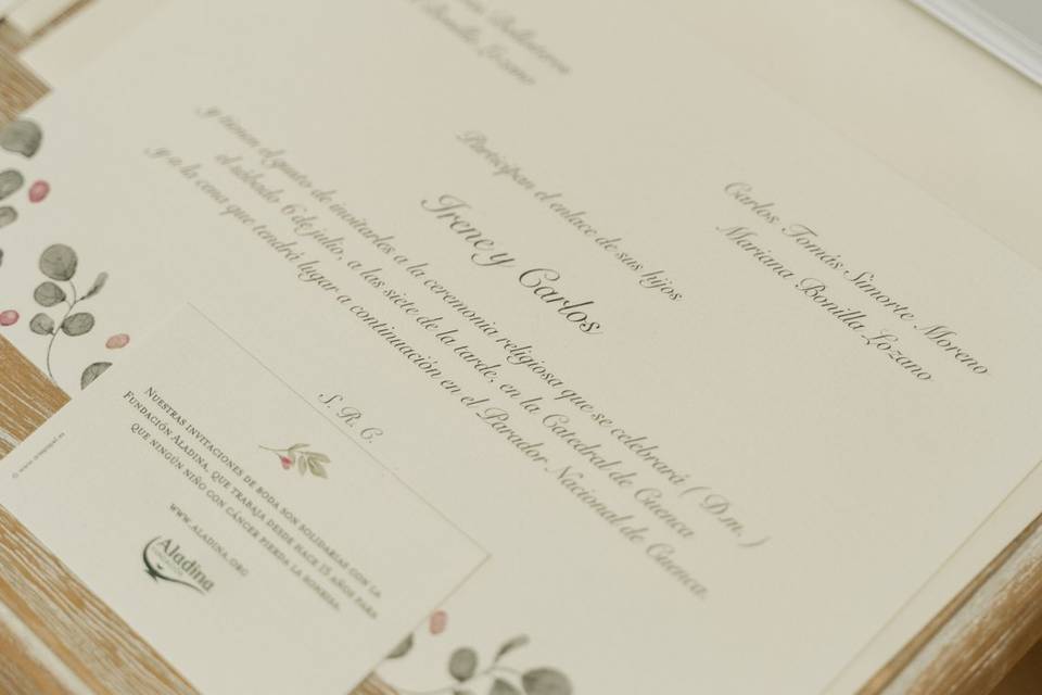 Invitaciones boda