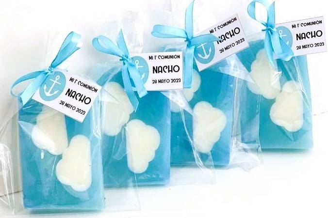 Jabones personalizados nube