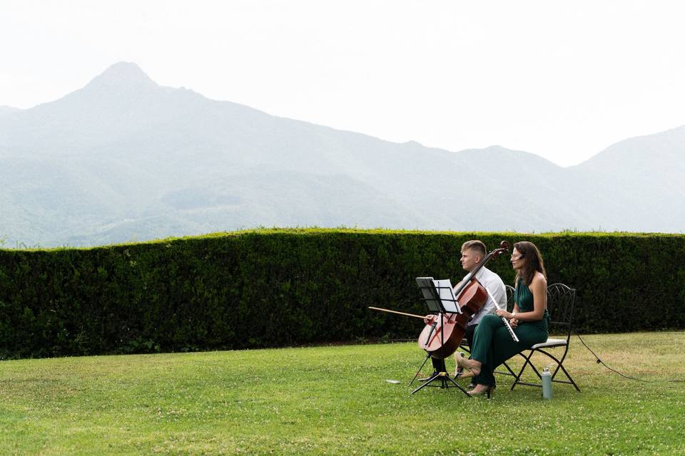 Ceremonia al aire libre