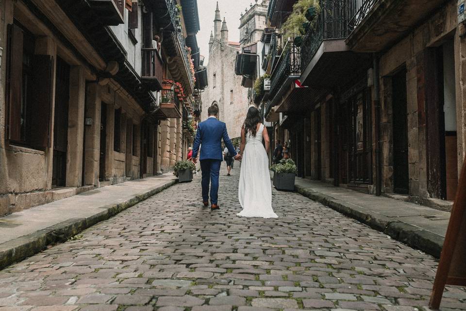 Boda en Hondarribia