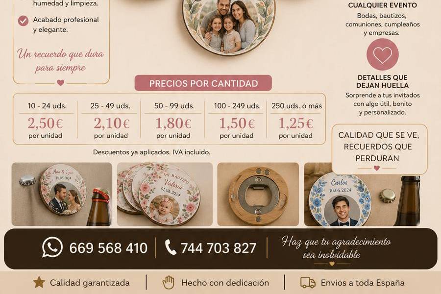 Abridores magnéticos personali