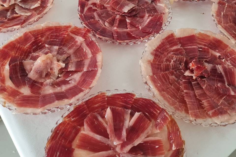 Abanico de jamón