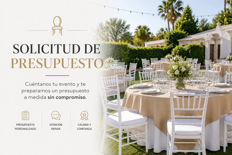 Solicita tu presupuesto