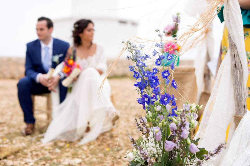 Boda faro de Es Cap