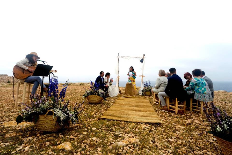 Boda faro de Es Cap