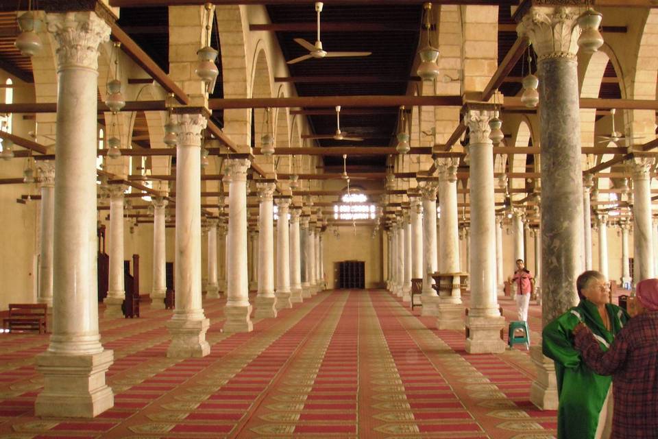 Mezquita por dentro