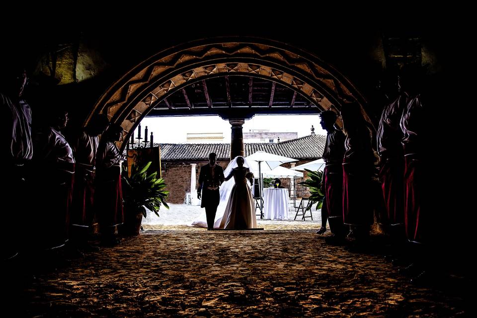 Entrada en la bodega Bertemati