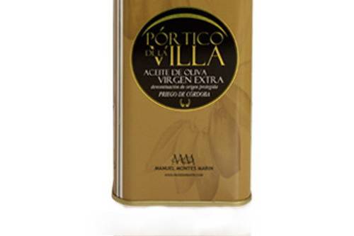 Lata pequeña aceite de oliva virgen