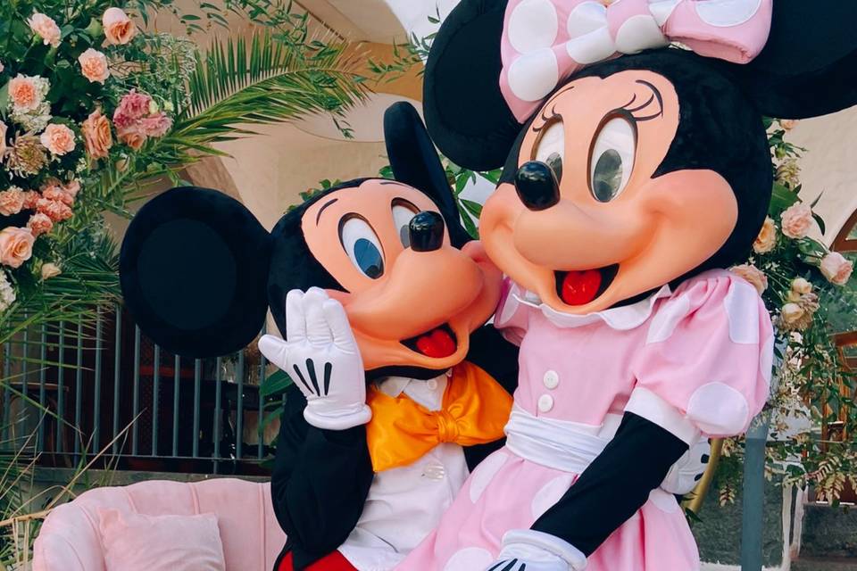 Minnie y Mickey en tu boda