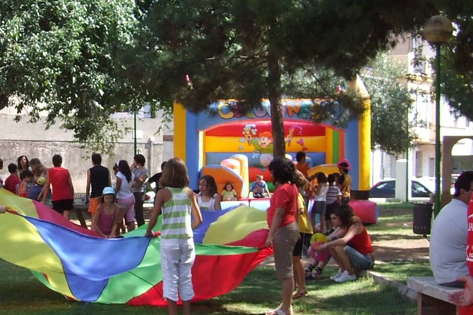 Animación al aire libre