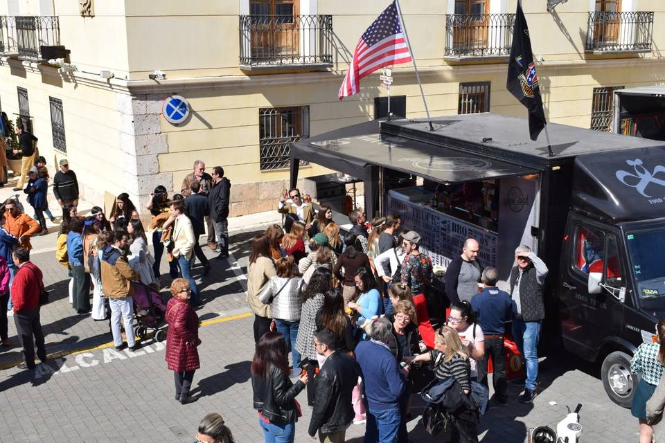 Food truck street food