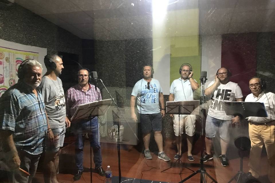 Grabación del disco 2019