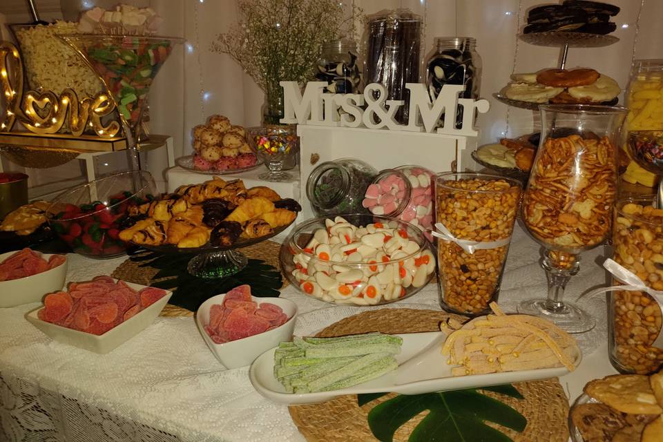 Mesa dulce para boda