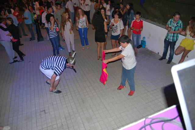 Realizando shows