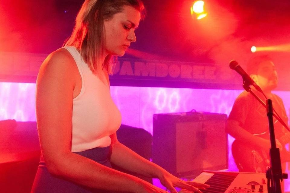 Tocando el piano