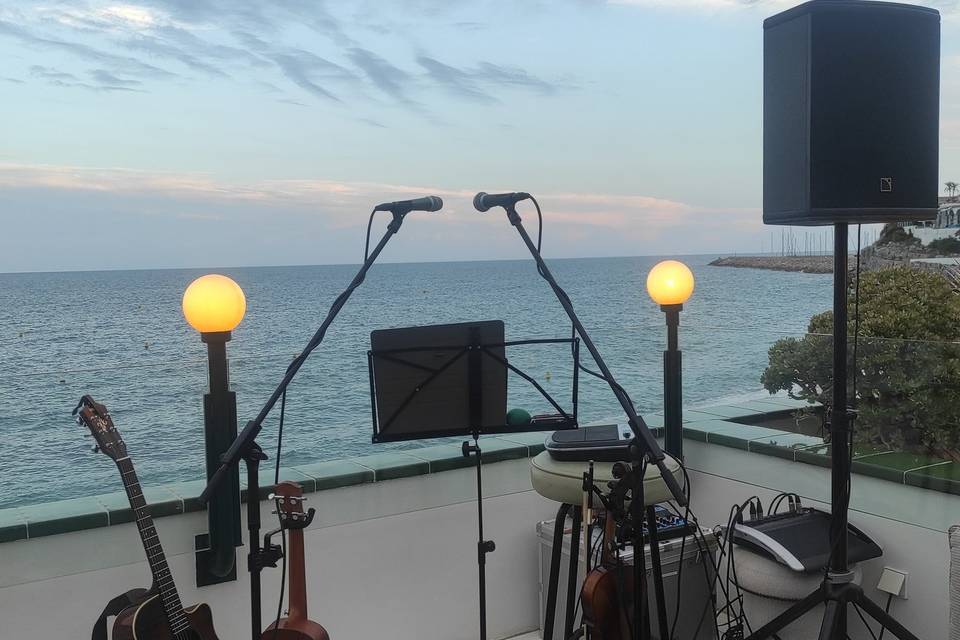 Rooftop setup