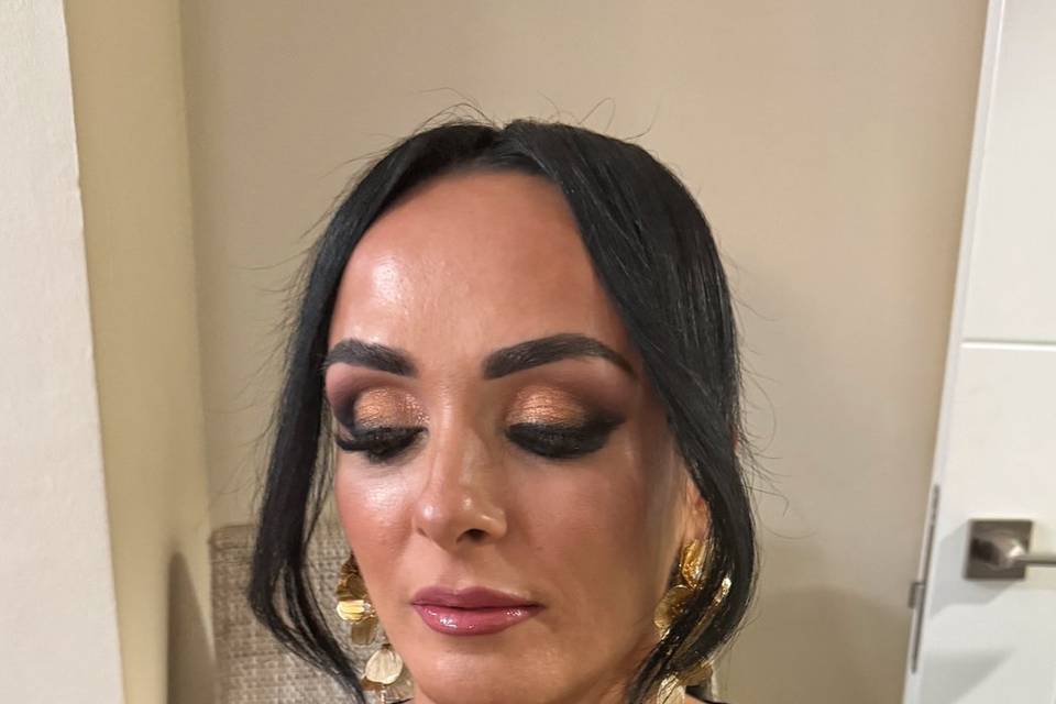 Makeup glam invitada