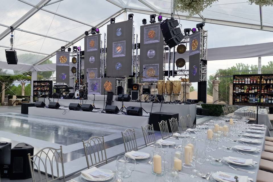 Escenario Pantalla Led