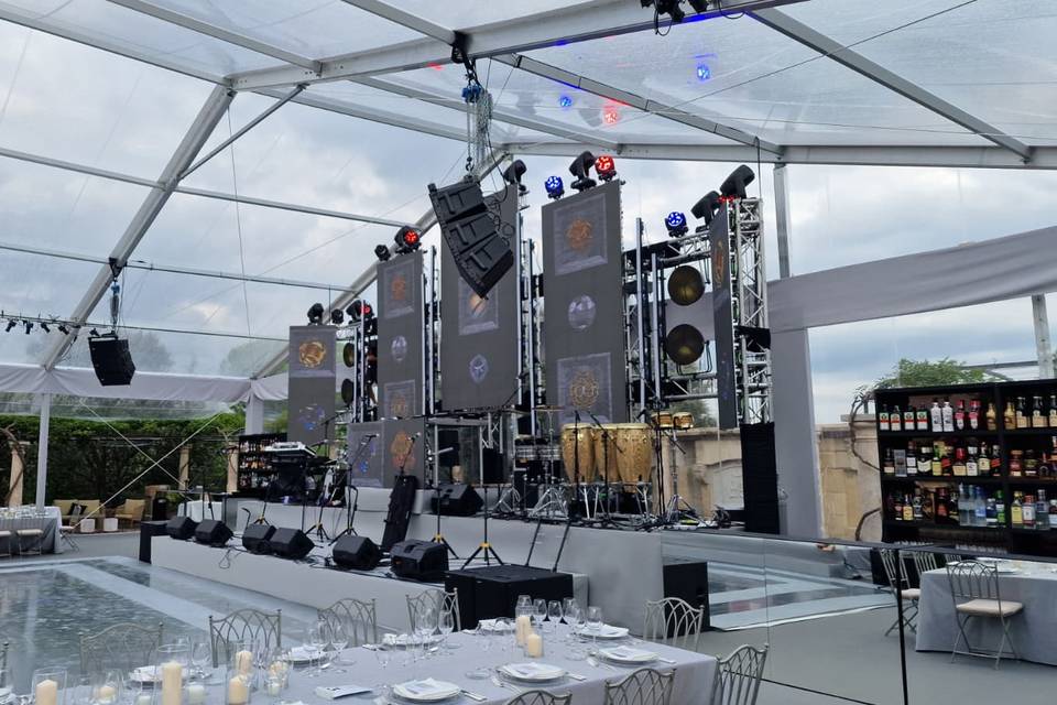 Escenario pantalla led