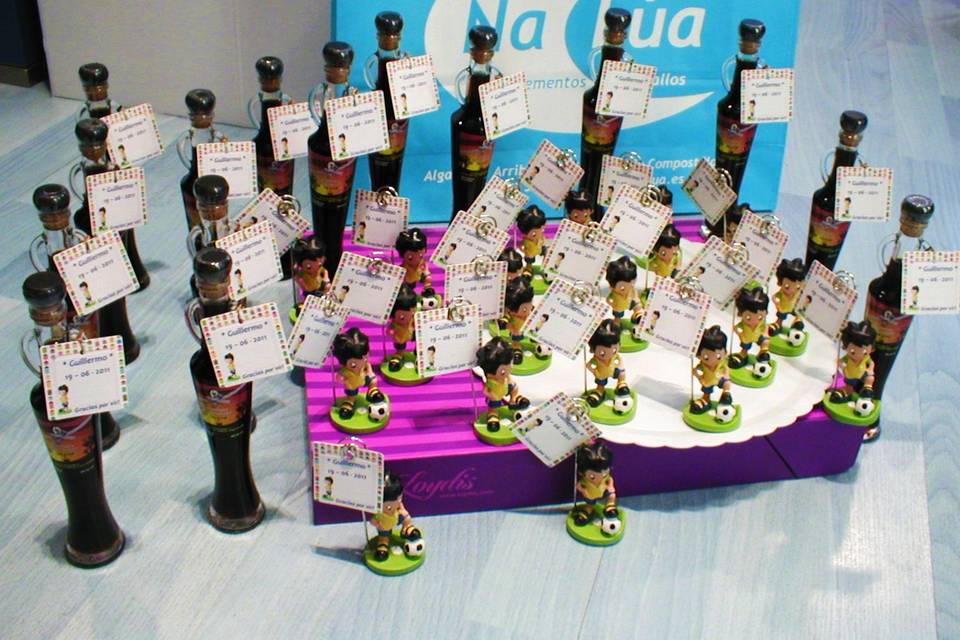 Portafotos Futbolistas & Miniaturas Licor