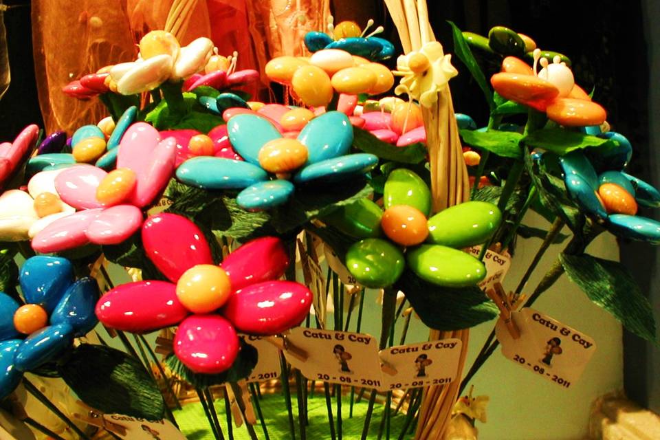 Flores de Chocolate