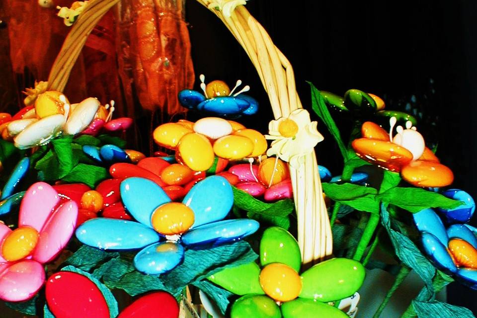 Flores de Chocolate