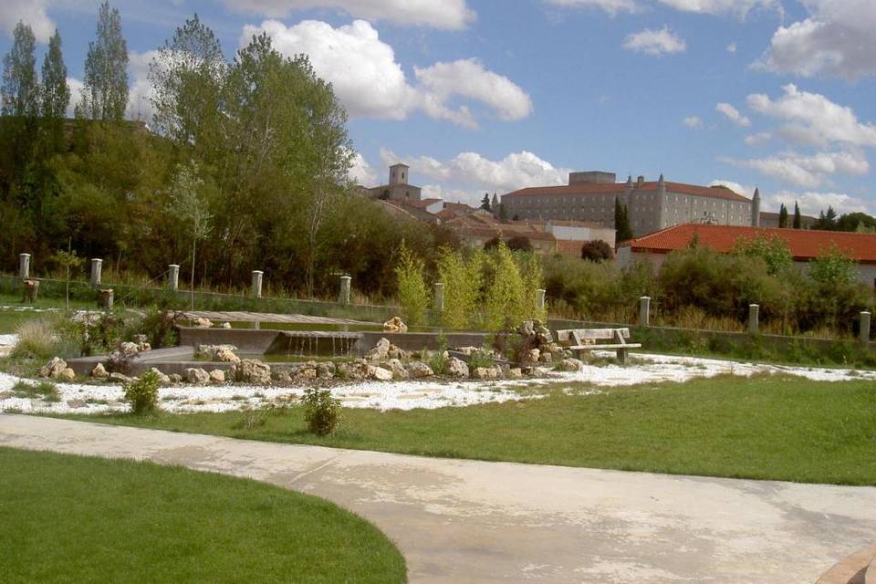 Jardín vistas Monasterio