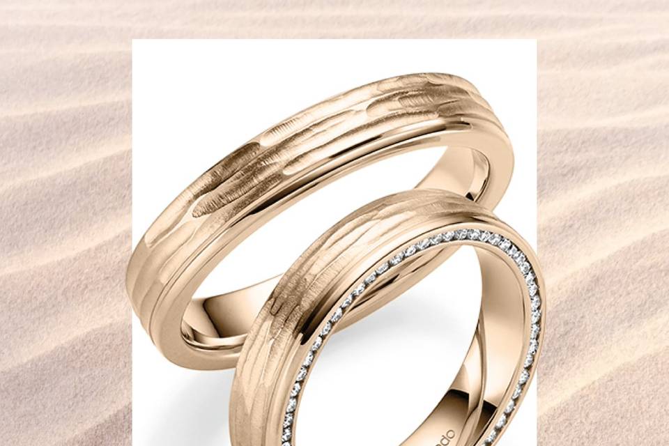 Oro amarillo y diamantes