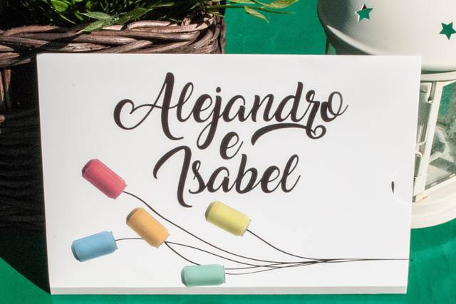 Invitación desplegable