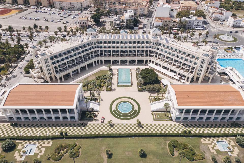 Vista aérea Hotel