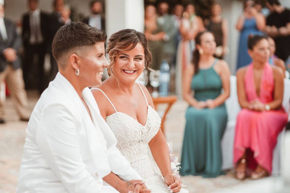 Angela y nieves