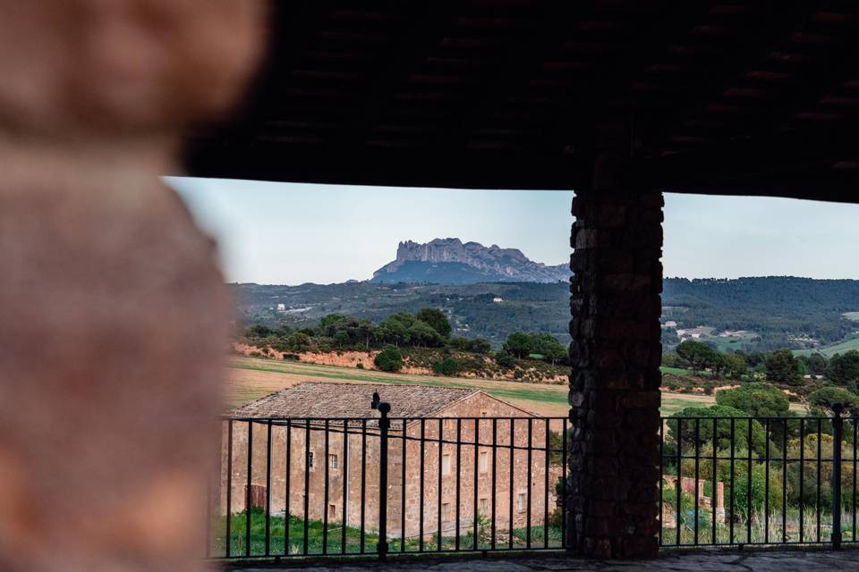 Puerta del patio de la balsa