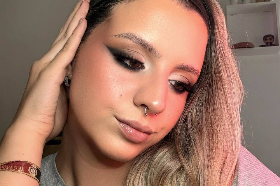 Eyeliner difuminado