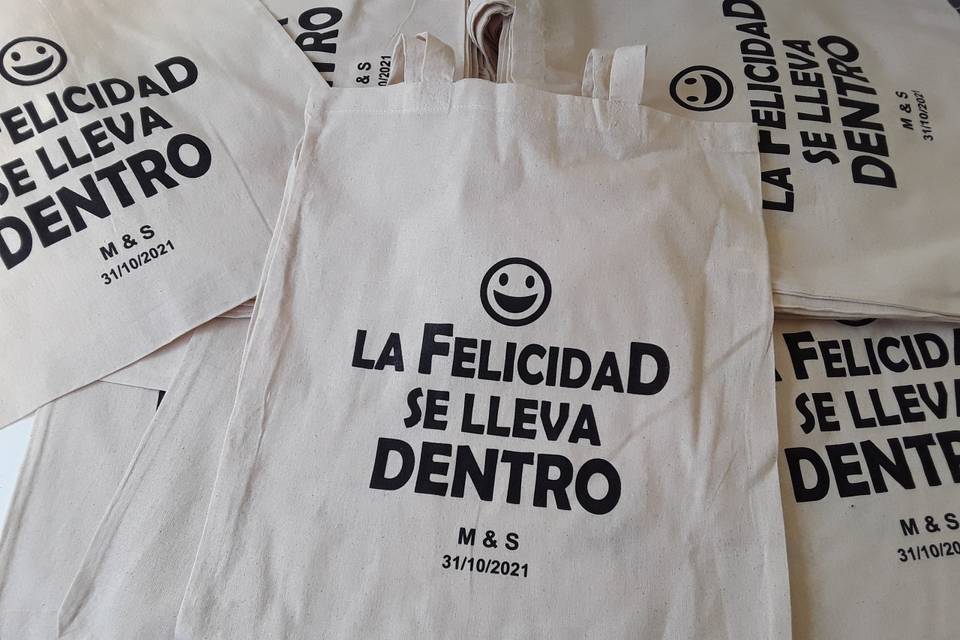 Bolsas personalizadas boda