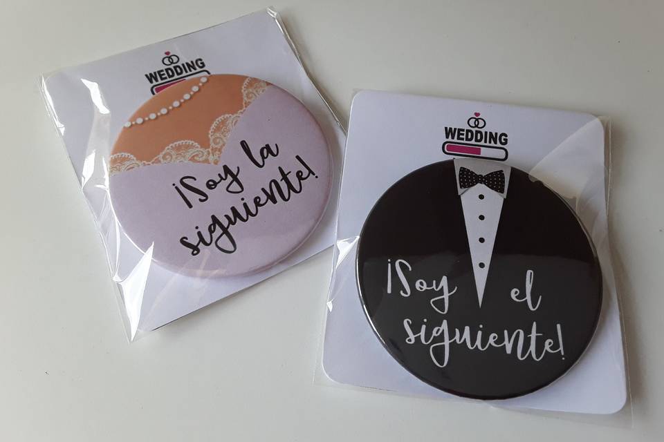 Boda. Chapas siguientes.