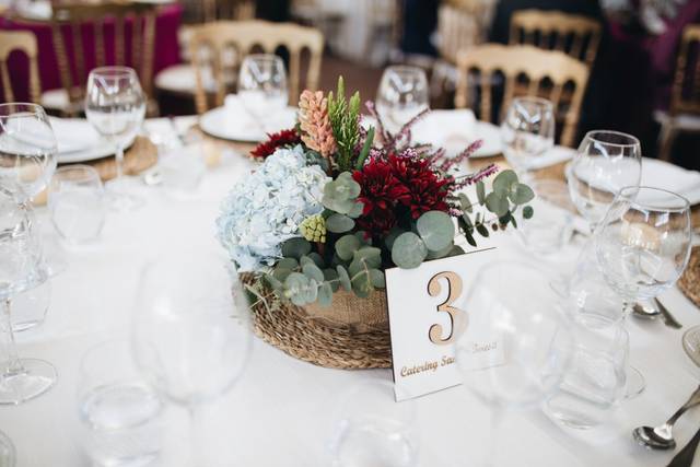 Centros de mesa para bodas: crea un ambiente idílico