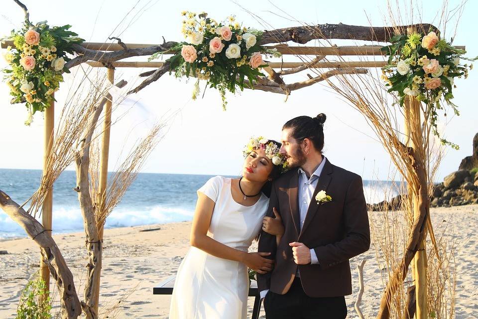 Ceremonia en la playa