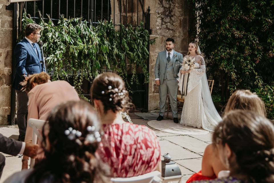 Ceremonia al aire libre