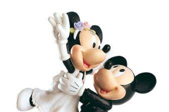 Figura para tarta, Mickey y Minnie