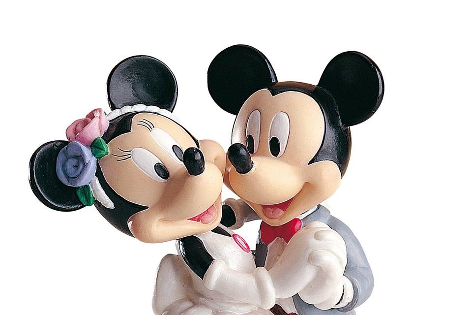 Figura para tarta, Mickey y Minnie